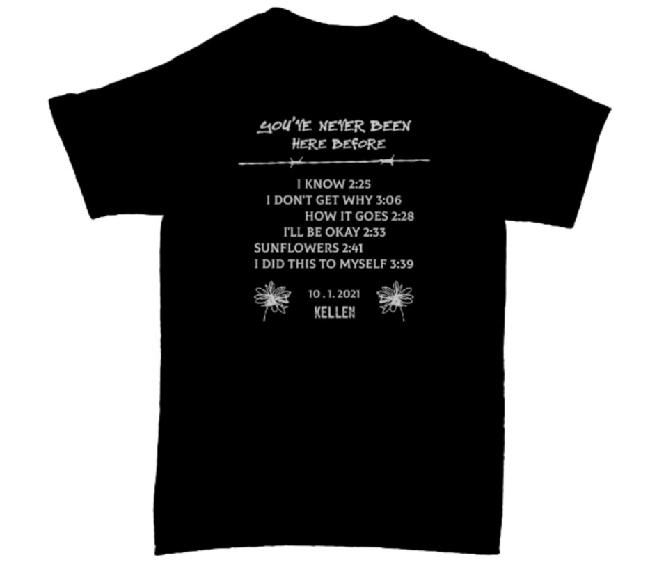 T-shirt back design