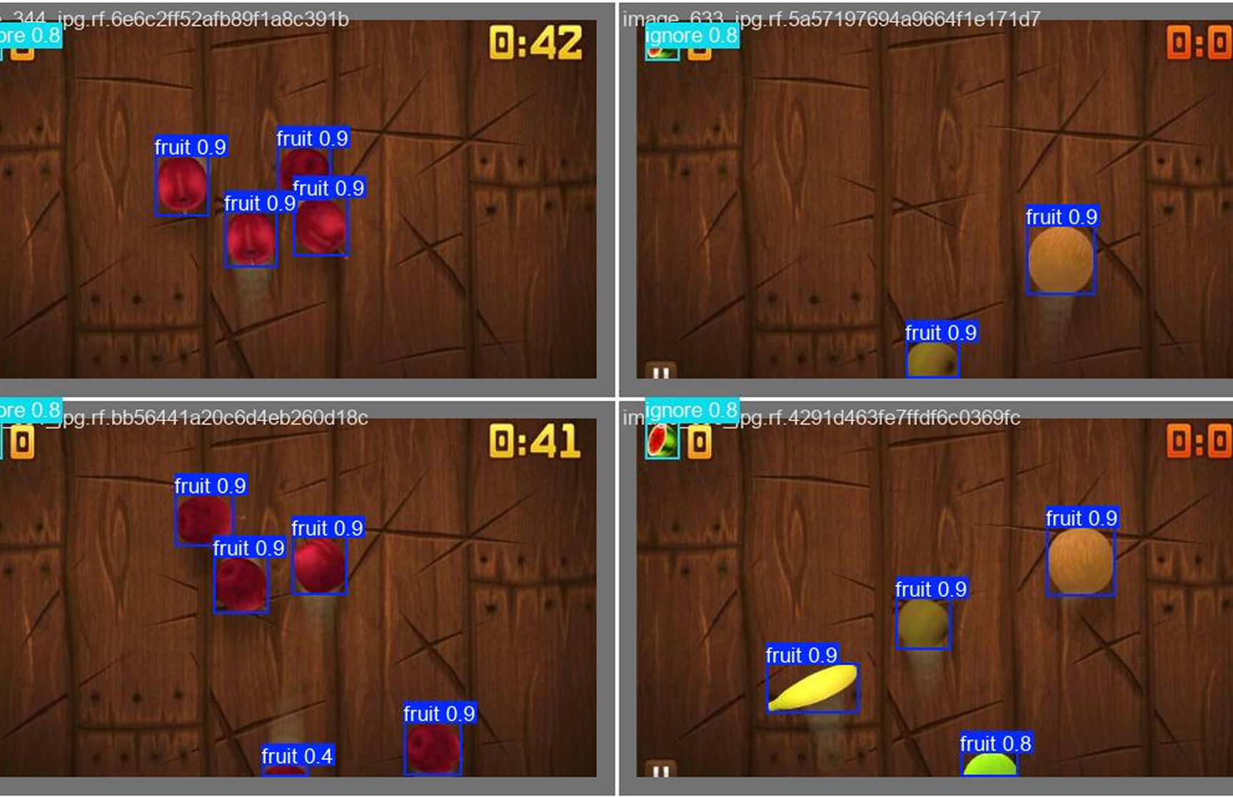 Fruit Ninja Image Detection